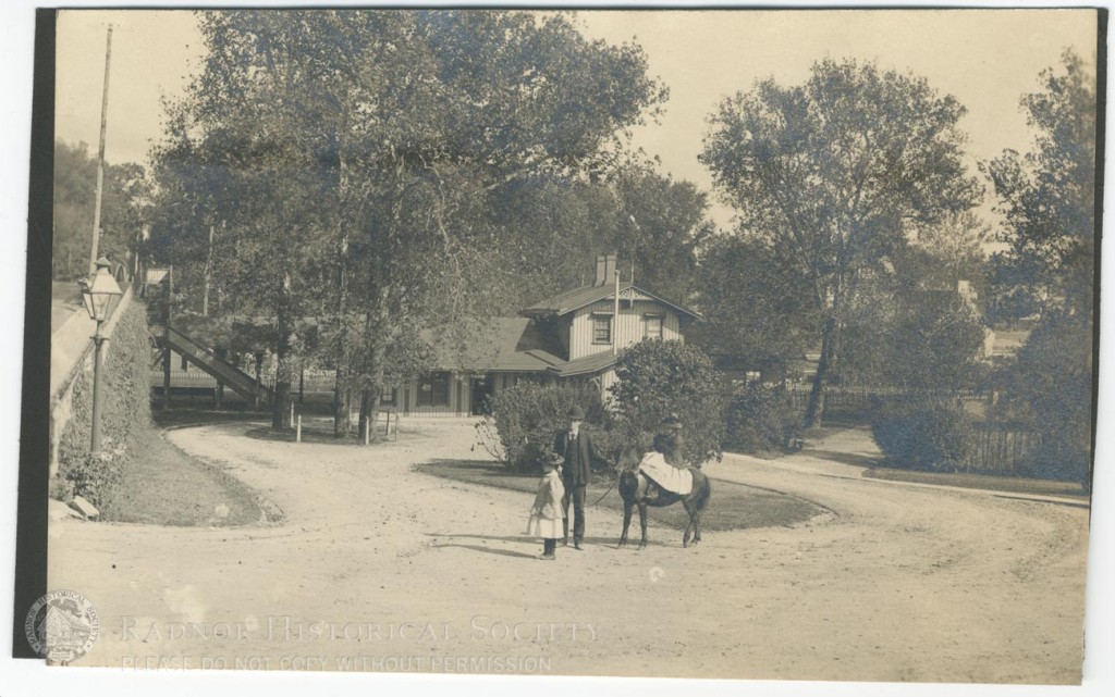 Overbrook Station, 1895 Radnor Historical Society Archive