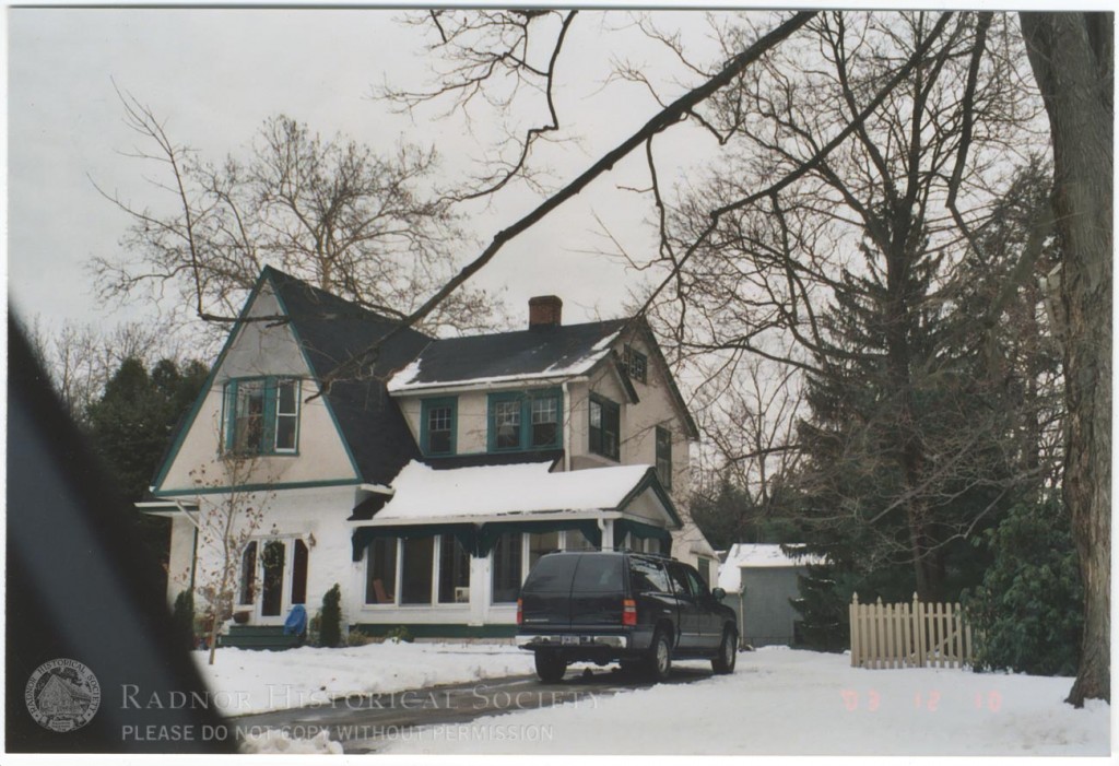 405 Oak Lane Radnor Historical Society Archive