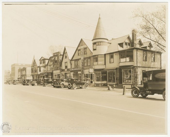 Downtown Wayne, 1928 Radnor Historical Society Archive
